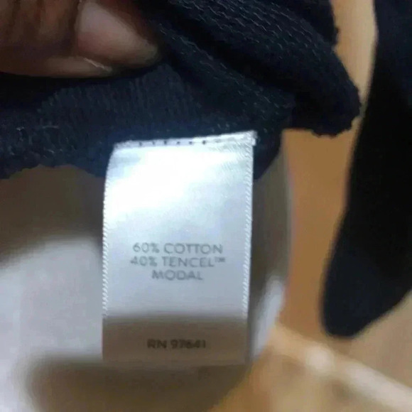 J. Jill Fit Cotton Blend Soft Cowl Neck Elastic Waist 3/4 Sleeves Top-Size MP - Picture 6 of 8